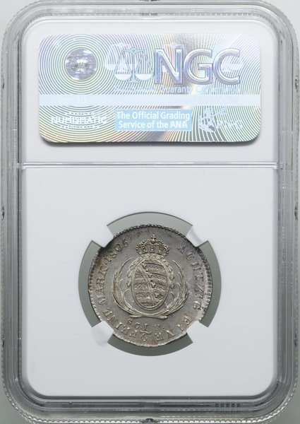 1/6 talara, 1806 SGH, Drezno; AKS 37, Kahnt 1235