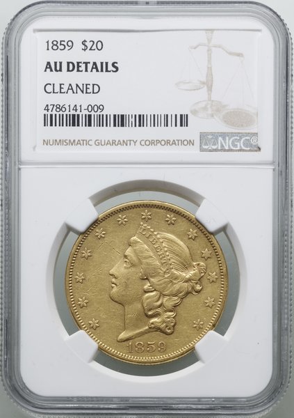 20 dolarów, 1859, Filadelfia