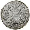 Grosz, 1506, Głogów; Aw: Orzeł w koronie, + SIGISMVNDVS (dwa pierścienie) DVX (dwa pierścienie) GL..