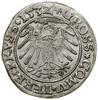 Grosz, 1532, Toruń; końcówki legend PRVS / PRVSS