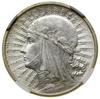 2 złote, 1933, Warszawa; Głowa kobiety w czepcu;