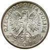 2 złote, 1934, Warszawa; Głowa kobiety w czepcu; Kop. 2913, Parchimowicz 110c; pięknie zachowana m..