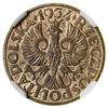 5 groszy, 1934, Warszawa; Kop. 2827 (R4), Parchimowicz 103f; piękna moneta w pudełku NGC 8360863-0..