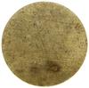 5 groszy, (1923), Warszawa; destrukt - moneta jednostronna, strona awersu (z Orłem) gładka, nie zo..