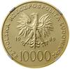 10.000 złotych, 1989, Warszawa; Jan Paweł II – p