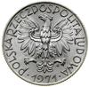 5 złotych, 1971, Warszawa; Rybak; Parchimowicz 2