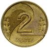 2 złote, 1995, Warszawa; destrukt menniczy, wybi