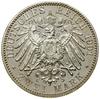 2 marki, 1901 A, Berlin; AKS 66, Jaeger 142; wybite stemplami lustrzanymi, nakład tylko 500 sztuk,..