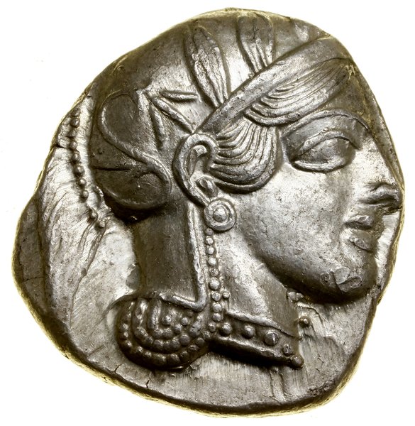 Tetradrachma, (ok. 454–404 pne), Ateny