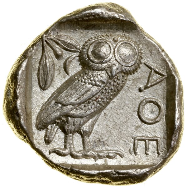 Tetradrachma, (ok. 454–404 pne), Ateny