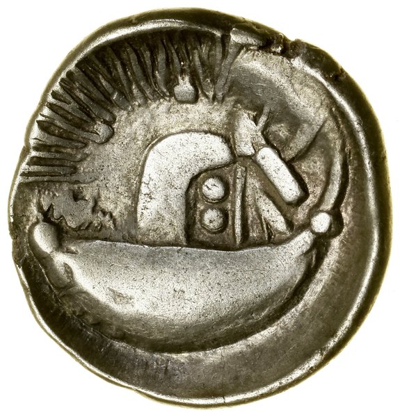 Stater typu krakowskiego odmiany II, (ok. II–I w. pne), mennica w okolicach Krakowa