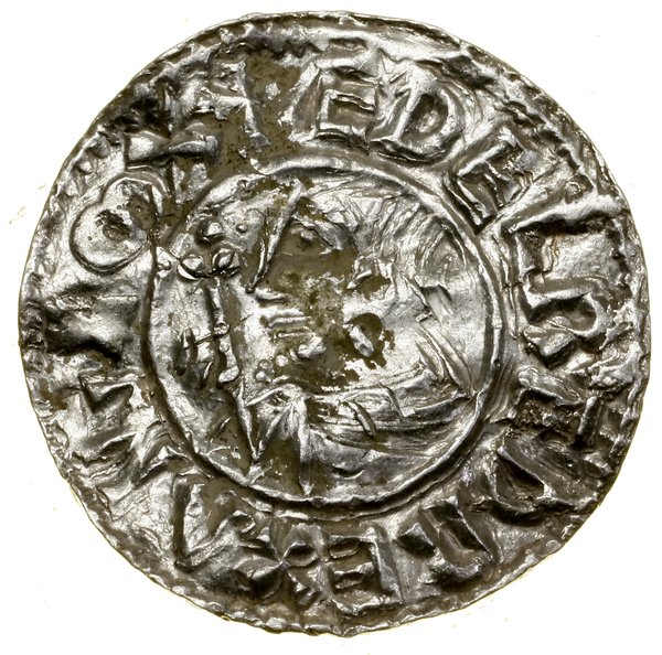 Denar typu Crux, (991–997), Londyn, mincerz Eadsige