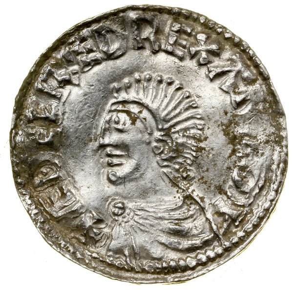 Denar typu Long Cross, (997–1003), Bath, mincerz Wynstan