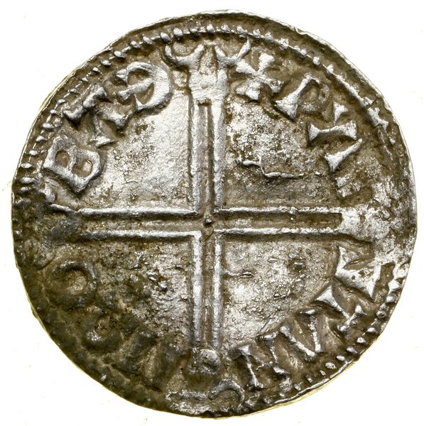 Denar typu Long Cross, (997–1003), Bath, mincerz Wynstan