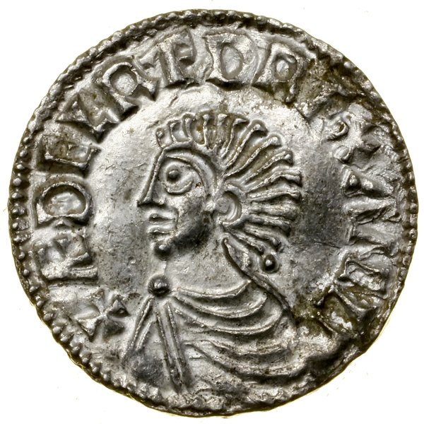 Denar typu Long Cross, (997–1003), Guildford, mincerz Dunstan