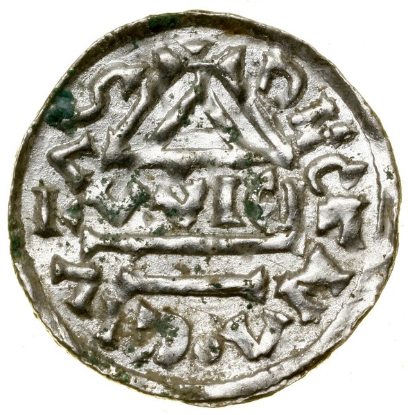 Denar, (995–1002), Ratyzbona, mincerz Viga