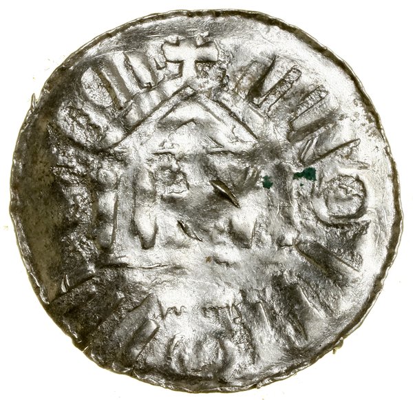 Denar krzyżowy typu I, (ok. 970–1000), Magdeburg
