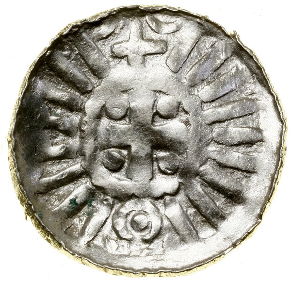 Denar krzyżowy typu I, (ok. 970–1000), Magdeburg