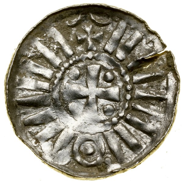 Denar krzyżowy typu I, (ok. 970–1000), Magdeburg