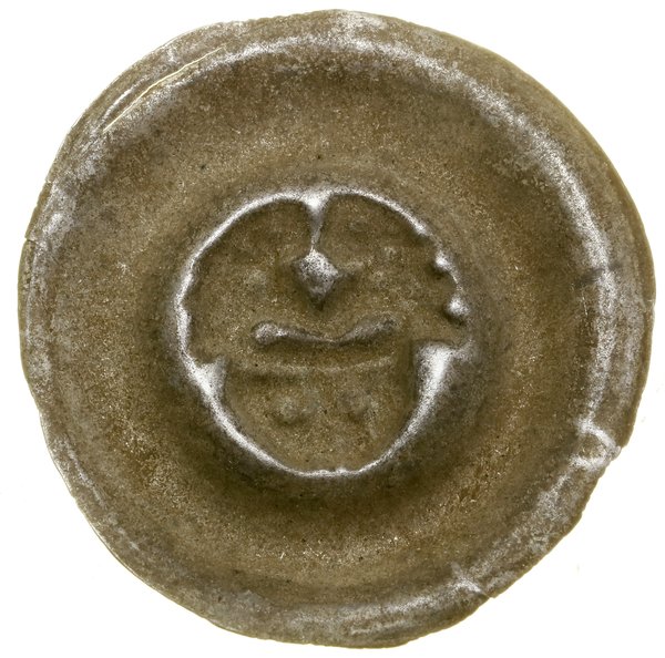 Brakteat szeroki, II połowa XIII w.