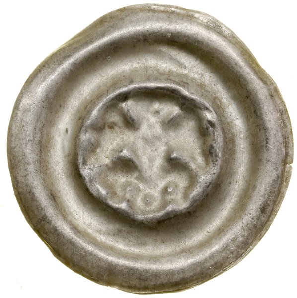 Brakteat szeroki, II połowa XIII w.