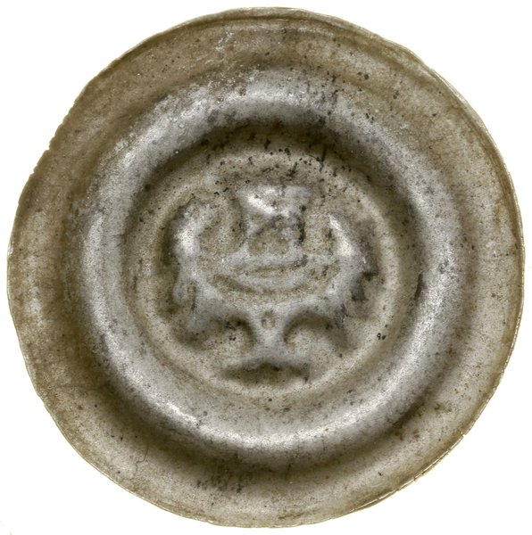 Brakteat szeroki, II połowa XIII w.