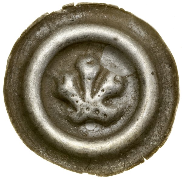 Brakteat szeroki, II połowa XIII w.