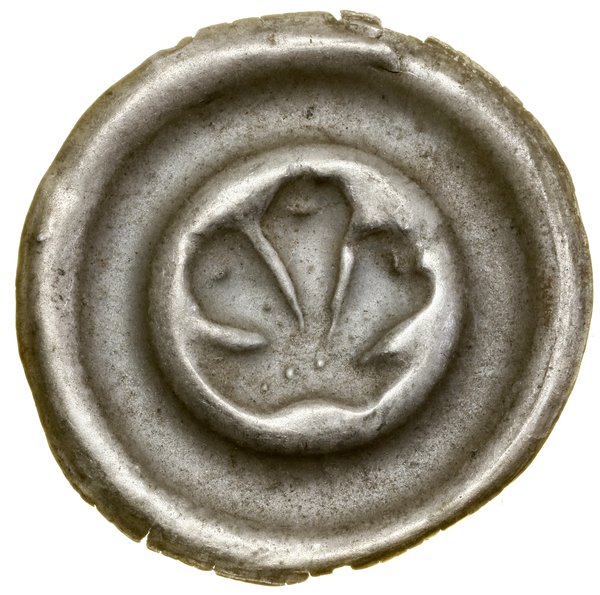 Brakteat szeroki, II połowa XIII w.