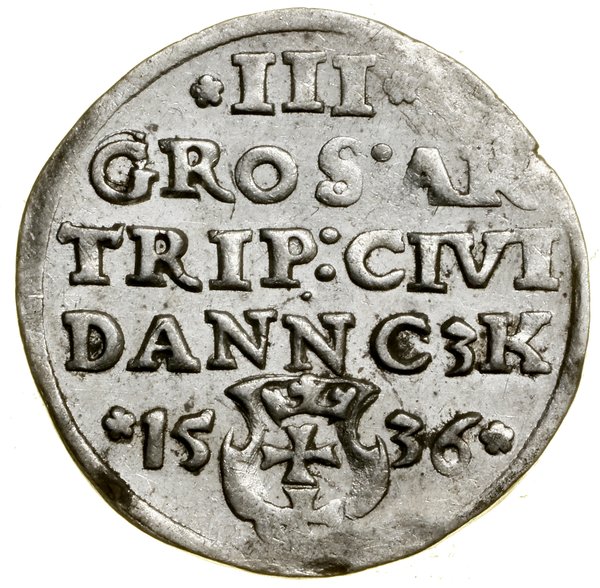 Trojak, 1536, Gdańsk