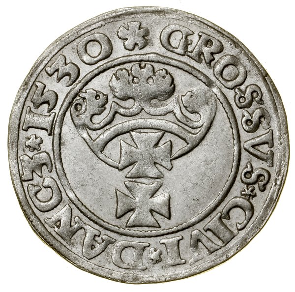 Grosz, 1530, Gdańsk
