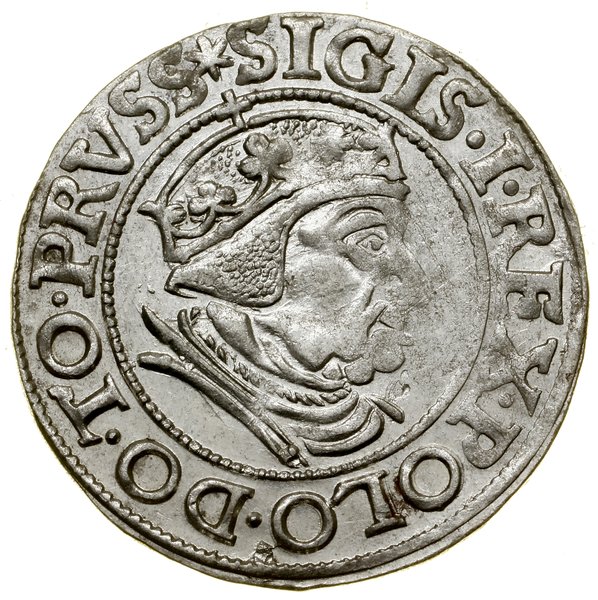 Grosz, 1538, Gdańsk