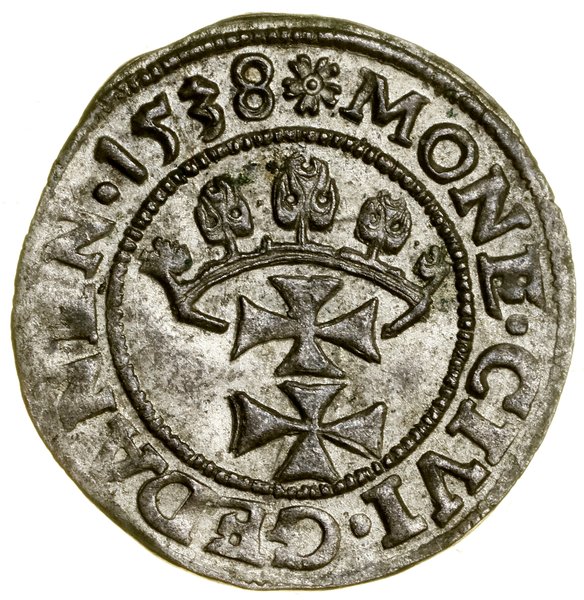 Szeląg, 1538, Gdańsk