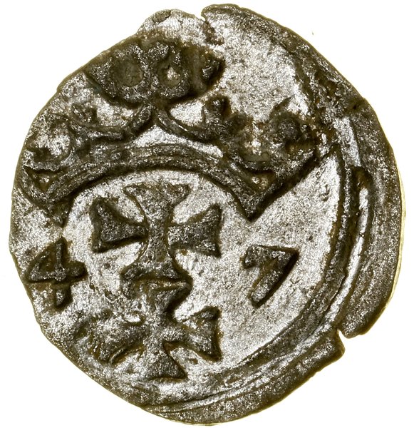 Denar, 1547, Gdańsk