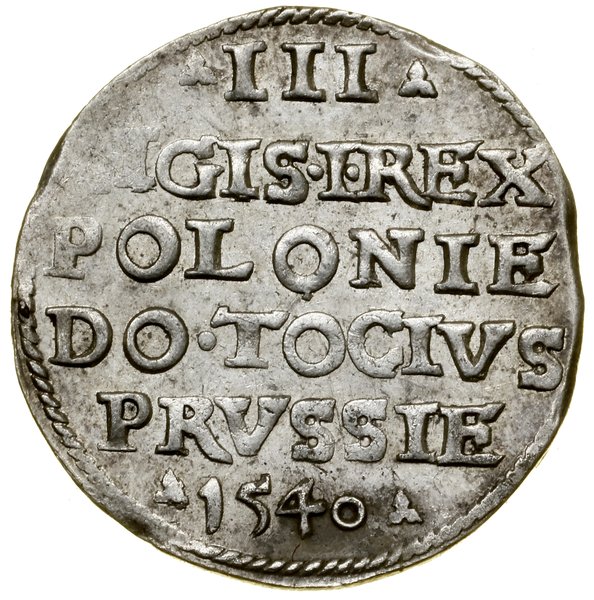 Trojak, 1540, Elbląg