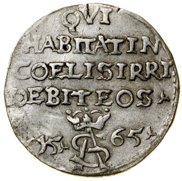 Trojak zwany szyderczym, 1565, Tykocin