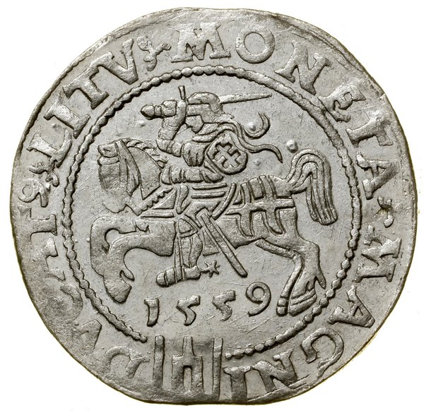 Grosz na stopę litewską, 1559, Wilno