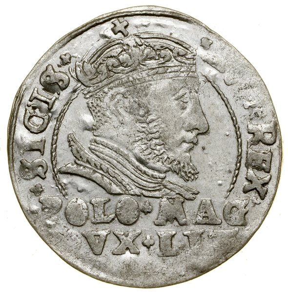 Grosz na stopę polską, data nieczytelna (1546), Wilno