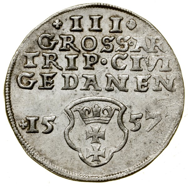 Trojak, 1557, Gdańsk