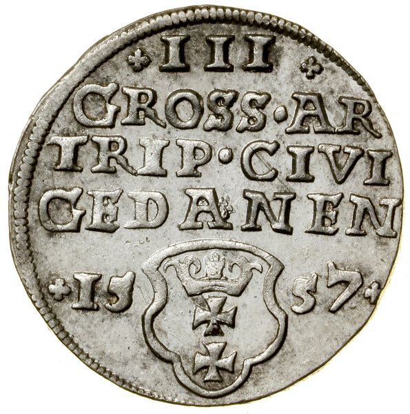 Trojak, 1557, Gdańsk