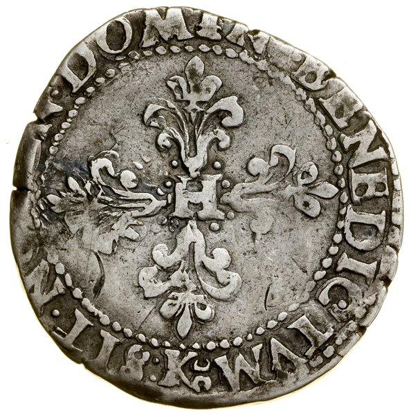 1/4 franka, 1586 K, Bordeaux