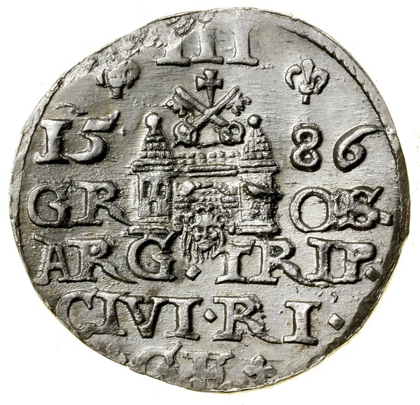 Trojak, 1586, Ryga