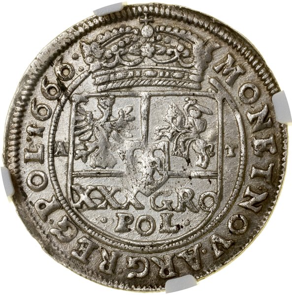 Tymf (złotówka), 1666 AT, Bydgoszcz