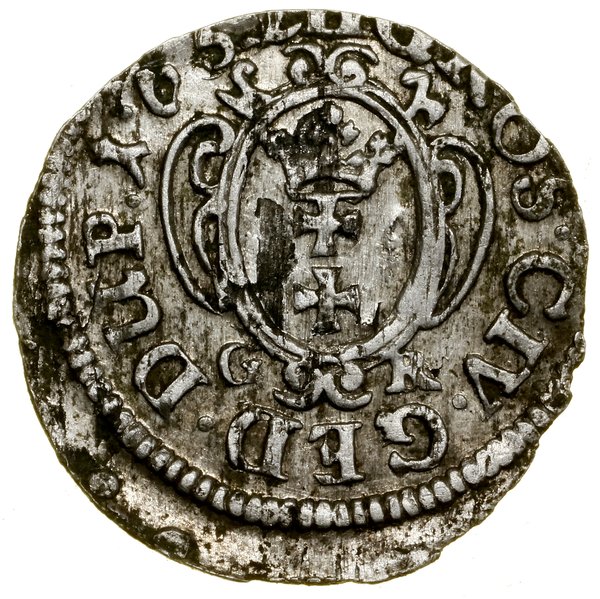 Dwugrosz, 1652, Gdańsk