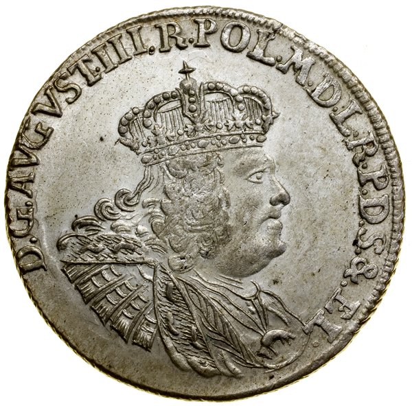 Złotówka (30 groszy), 1762, Gdańsk