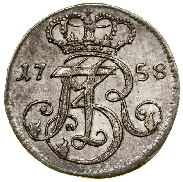 Trojak, 1758, Gdańsk