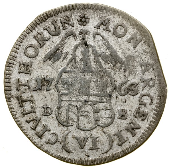 Szóstak, 1763, Toruń