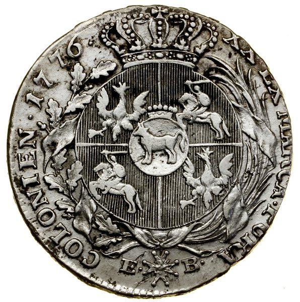 Półtalar, 1776 EB, Warszawa