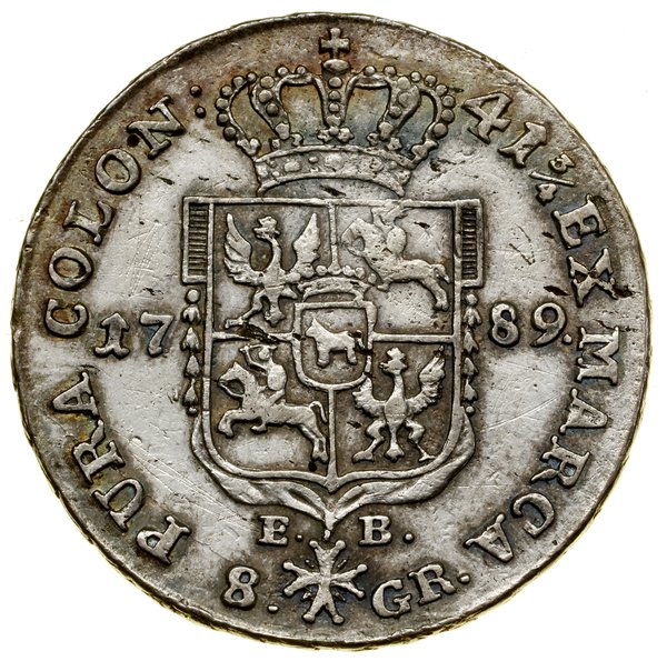 Dwuzłotówka, 1789 EB, Warszawa