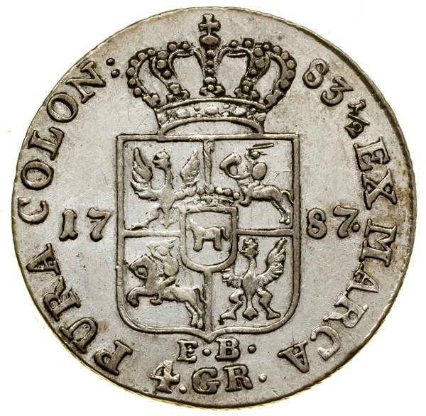 Złotówka, 1787 EB, Warszawa