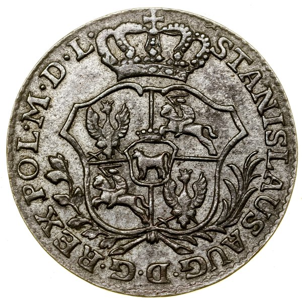 Półzłotek (2 grosze srebrne), 1766 FS, Warszawa